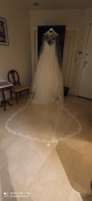 Vestido novia blanco - Talla [Talla