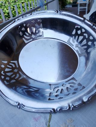 Cestino portafrutta inox vintage