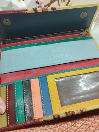 Cartera Billetera Loudi de Piel