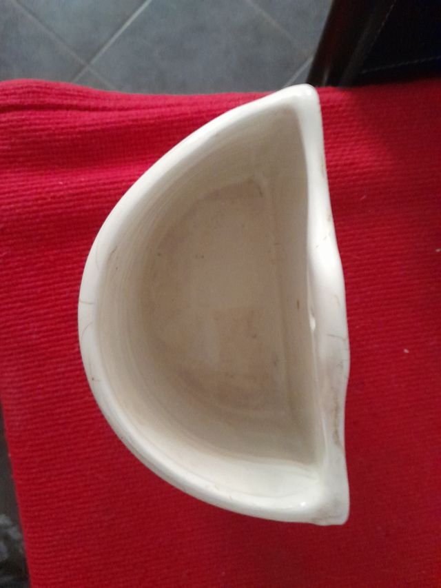 Portaoggetti ceramica vintage funghi