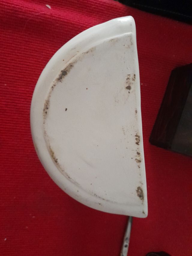 Portaoggetti ceramica vintage funghi