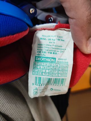 Patines Axelo niño, tallas 26-28