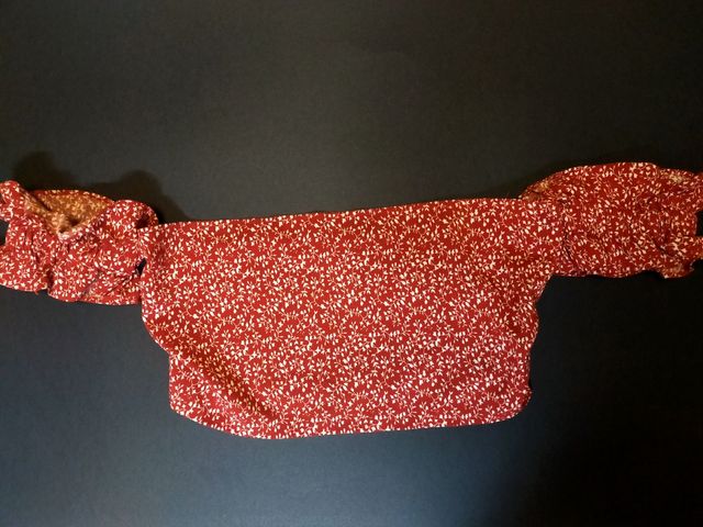 Completo rosso Shein estivo