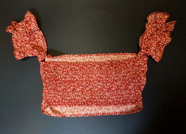 Completo rosso Shein estivo