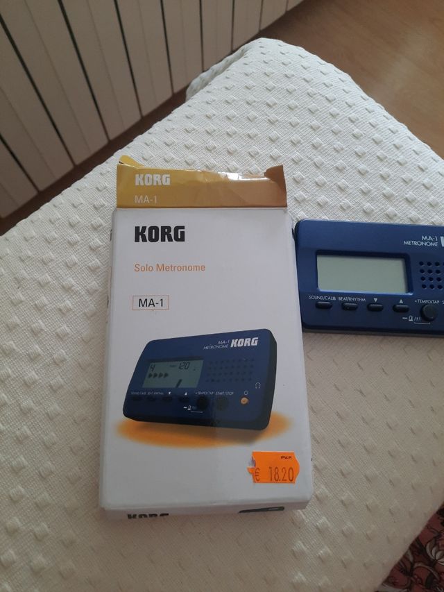 Metrónomo Korg MA-1 - Afinador