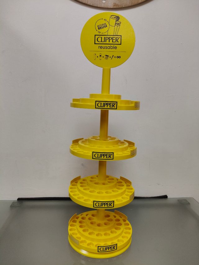 Espositore Clipper - Nuovo - 4 ripiani 