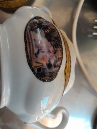 Zuccheriera Belle Epoque vintage