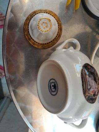 Zuccheriera Belle Epoque vintage