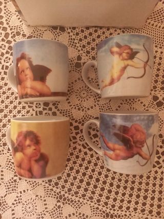 Tazze Angeli - Set 4 pezzi