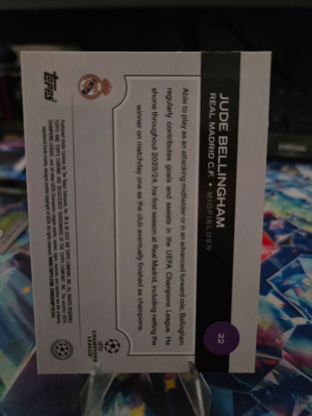 Carta Bellingham Real Madrid