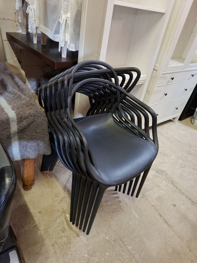 6 Sillas Master-Negras