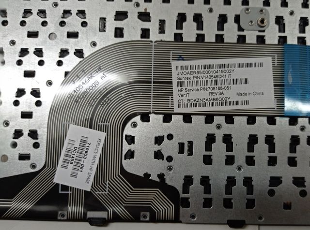 708168-061 tastiera HP Pavilion HP HQ-TRE 71004