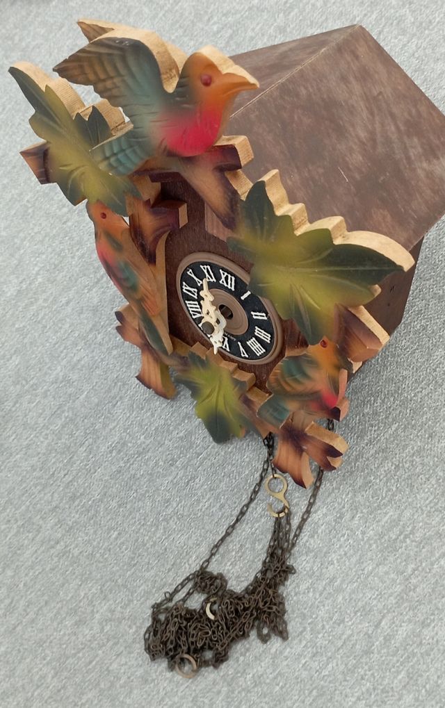 Reloj cucú alemán vintage
