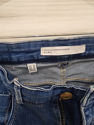 2 pantalones vaqueros Zara
