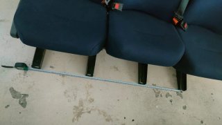 3 Asientos furgoneta Iveco Daily
