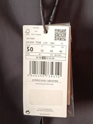 Americana azul - Blazer