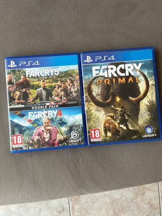 Far Cry 4, 5 y Primal PS4