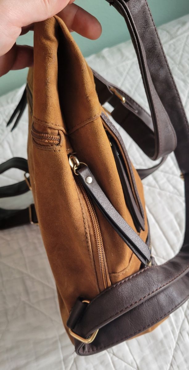 Bolso bandolera Misako marrón