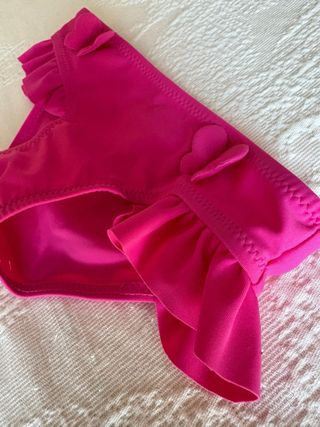 Costume da bagno bimba, rosa fuxia