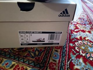 Adidas nuove,scarpa sportive,bianco-rosse