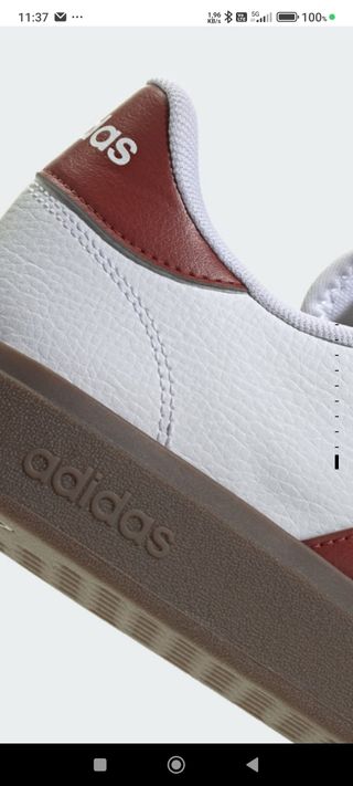 Adidas nuove,scarpa sportive,bianco-rosse