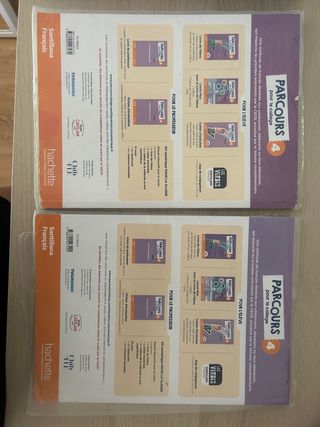Libros francés B1 (Libro + Cuaderno + Libreta)