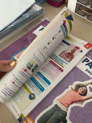 Libros francés B1 (Libro + Cuaderno + Libreta)