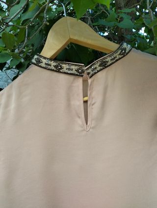 Blusa Zara rosa | Talla l