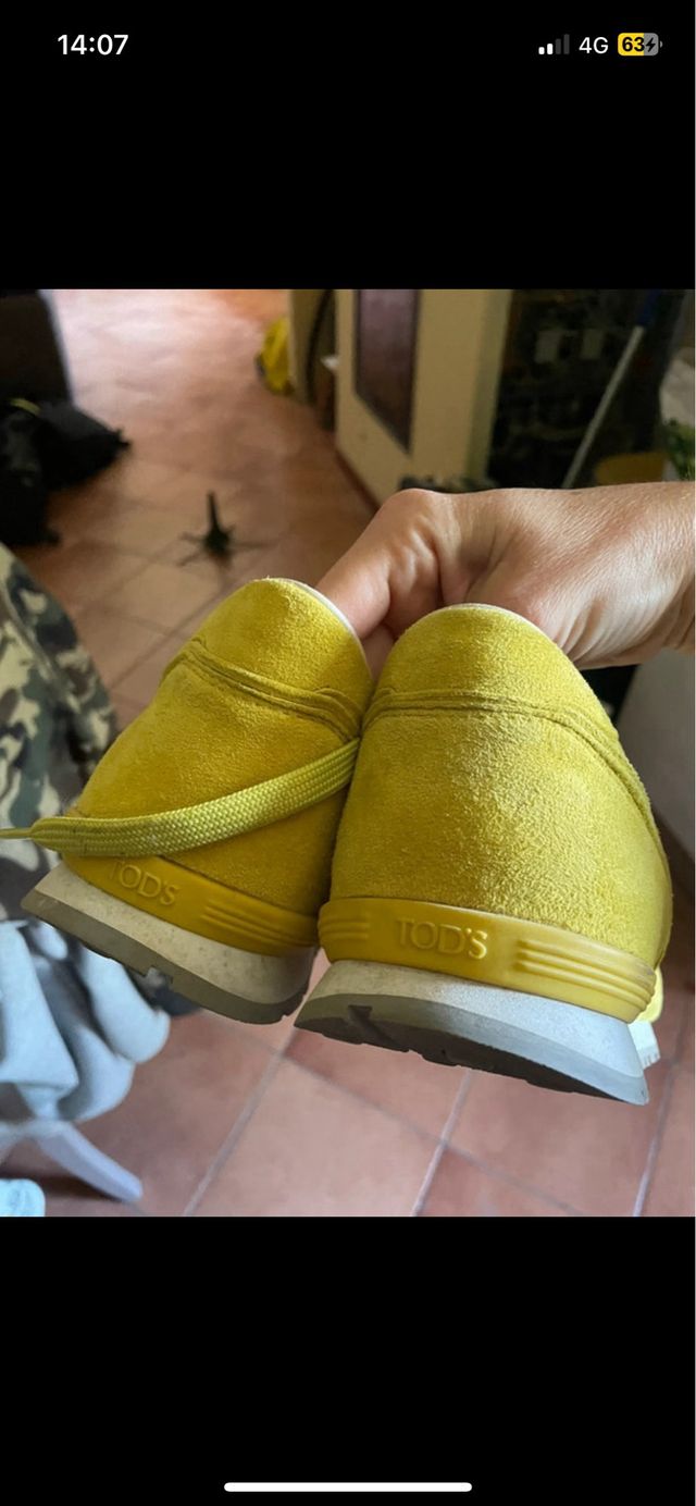 Tod’s Sneakers Gialle Uomo