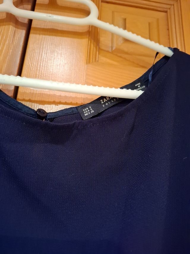 Mono Zara azul verano