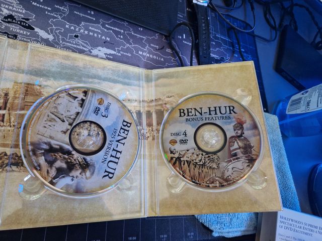 Ben Hur 4 Disc Collectors Edition - DVD - Region 1