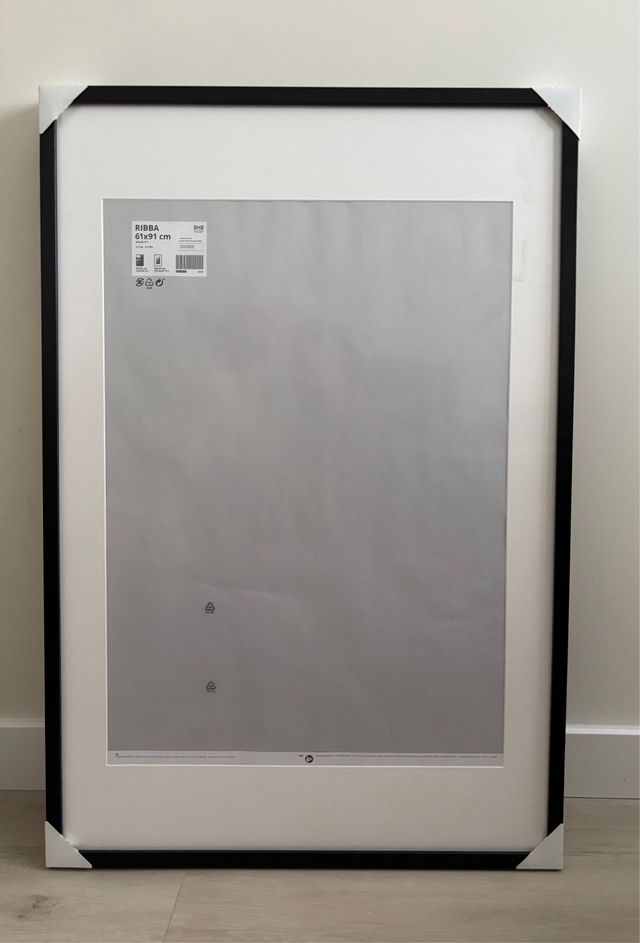 Marco Ribba 61x91cm Negro IKEA