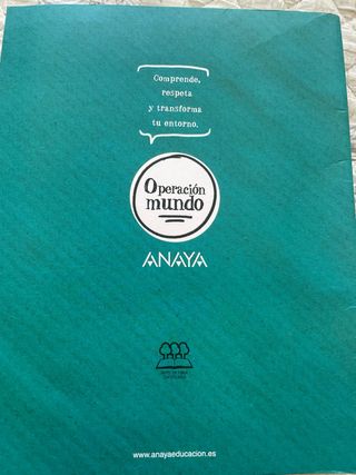 libro 3 trimestre 4 eso editorial Anaya