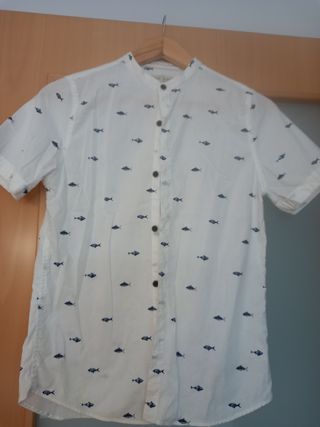 2 Camisas manga corta - Verano talla 11/12 años.