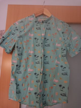 2 Camisas manga corta - Verano talla 11/12 años.