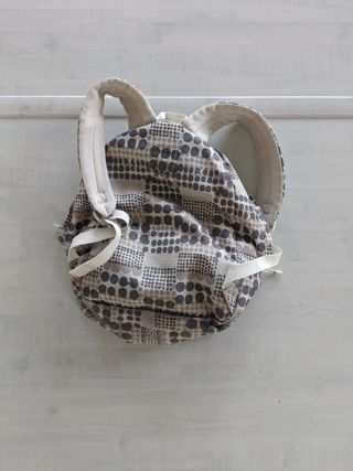 Mochila juvenil tonos gris