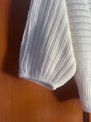 Jersey beige de punto