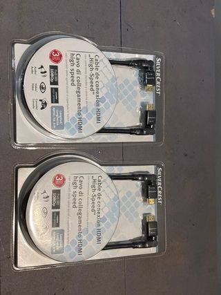 2 Cables HDMI Silvercrest High-Speed