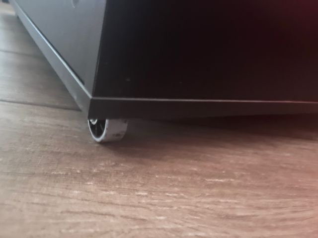 2 Cajones MALM IKEA - Negro con ruedas