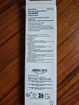 Correa Samsung Galaxy Watch7 Sport band (S/M)