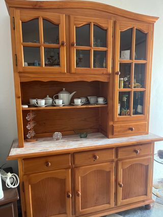 Mueble madera maciza estilo rústico