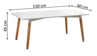 Mesa centro nórdica