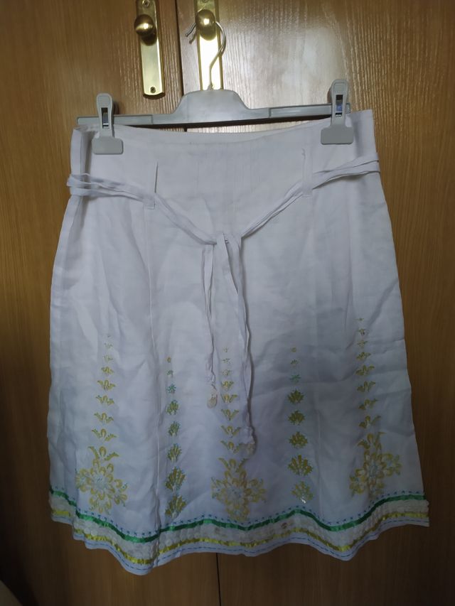 Falda blanca Tintoretto - Talla L