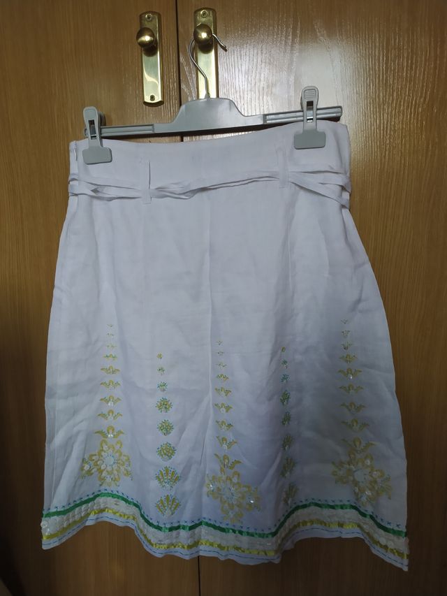 Falda blanca Tintoretto - Talla L