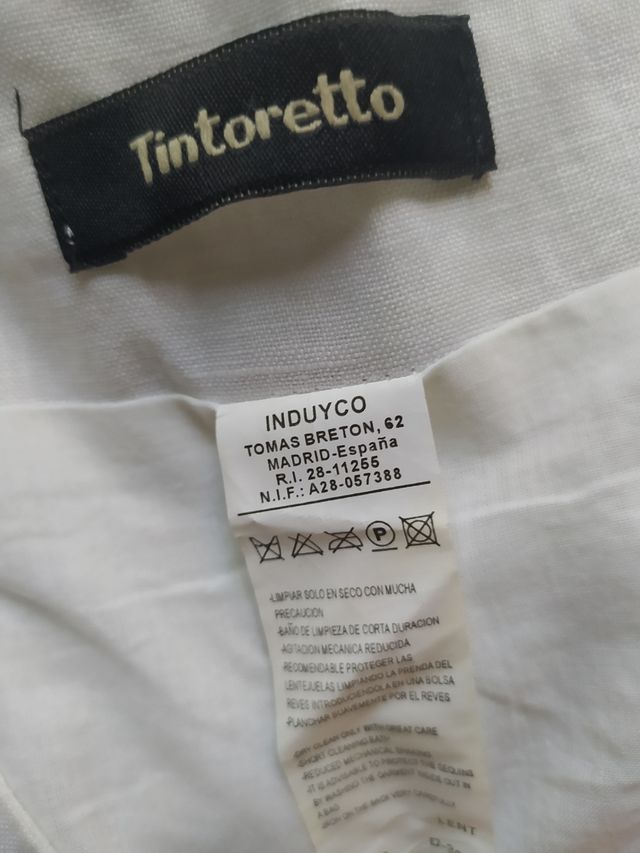 Falda blanca Tintoretto - Talla L