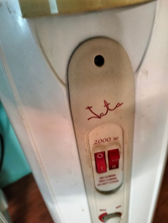 Radiador Jata 2000w - blanco