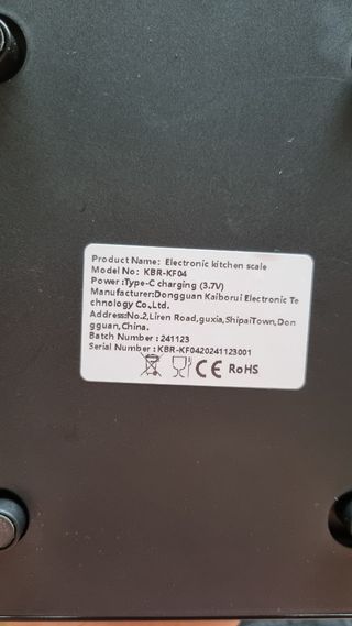 Báscula café digital - precisa