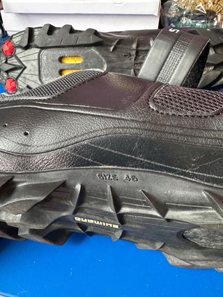 Scarpe da bici Shimano MTB taglia 46