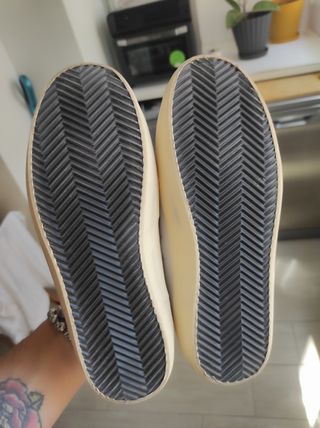 Golden Goose Superstar- zapatillas beige/blanco