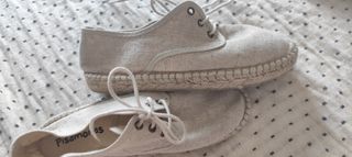 Pisamonas esparto beige - comunión